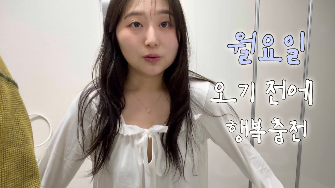월요일 무서워서 행복 미리 당겨쓴 일요일🥲 훠궈 첫 도전하고 나물 만들고 고양이랑 힐링하는 하루