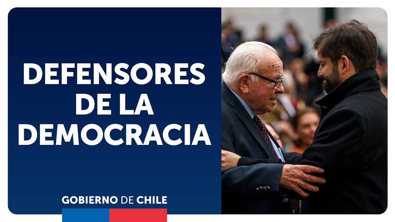 50 años del Golpe: Acto por las y los Defensores de la Democracia en La Moneda