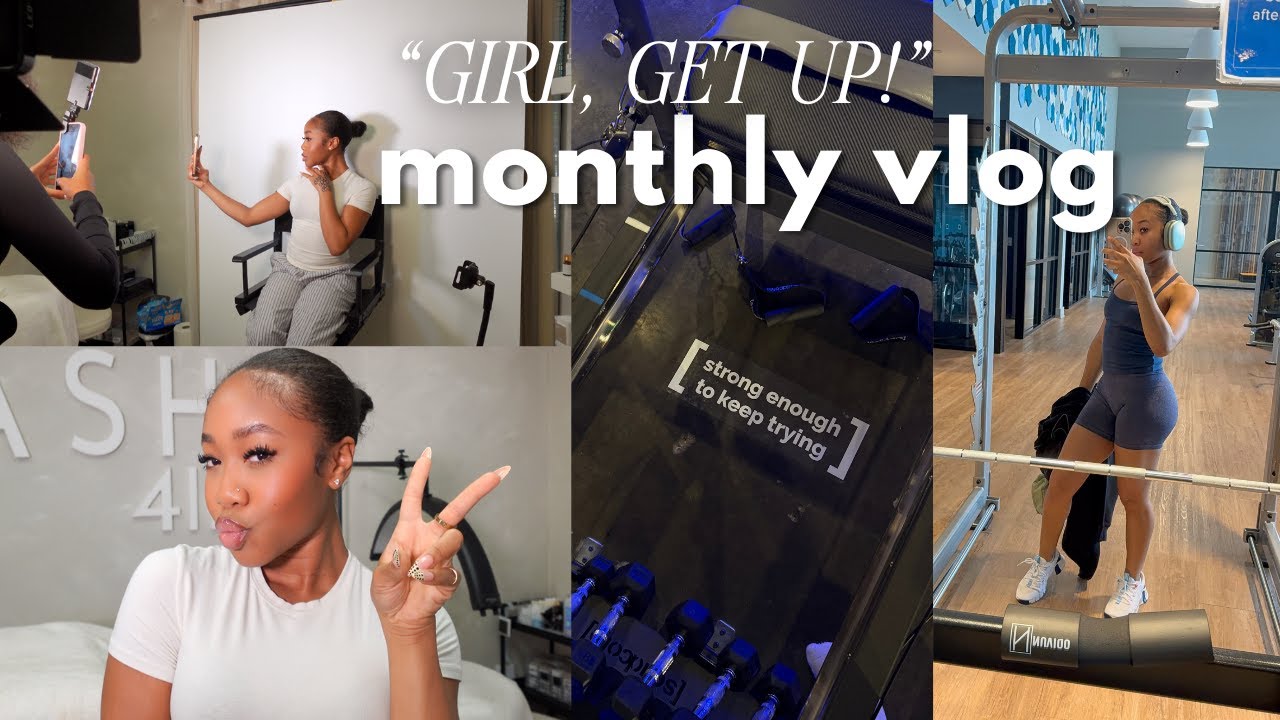 GIRL, GET UP! | starting new habits, Content Days, Solidcore baddie, NYC fun, & More!