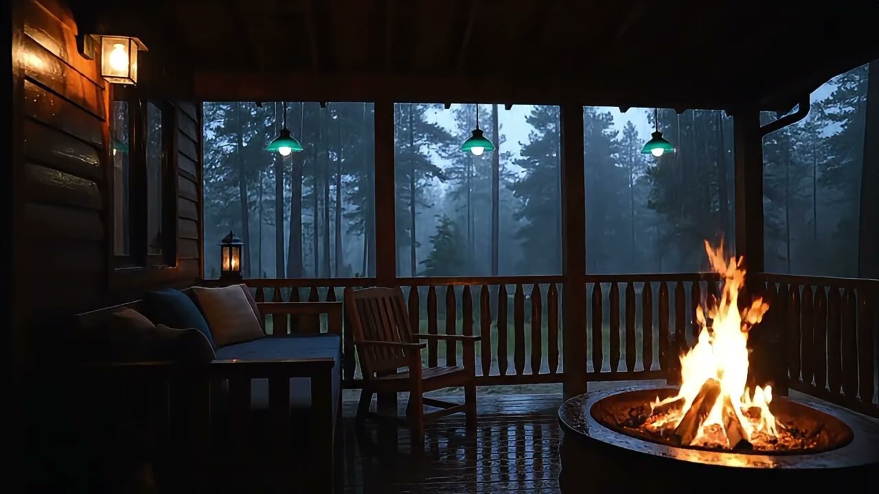 No Ads Rain Sounds for Sleeping   ASMR Rain and Thunder Sounds For Sleeping, Miss Home #8