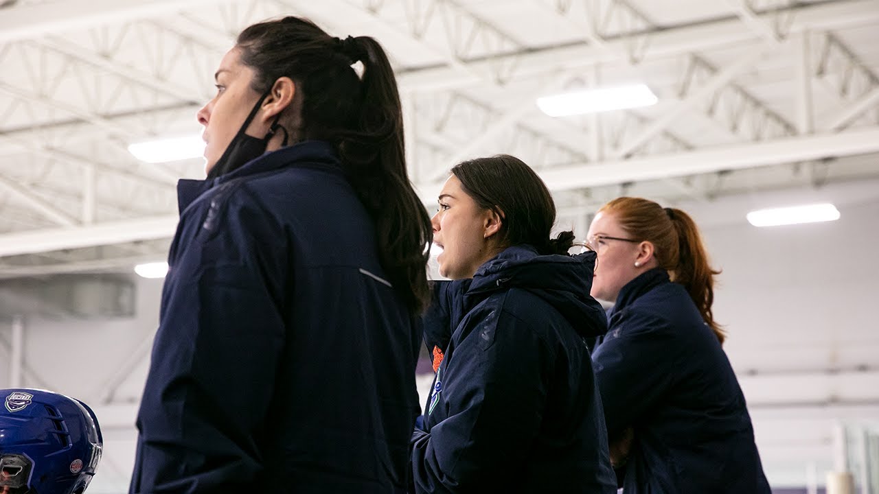The first all-female coaching staff at the AAA level in BC - Greater Vancouver Comets