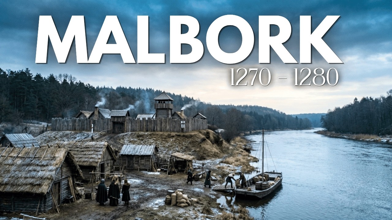 Malbork (1270&ndash;1280): Zanim Zamek w Malborku Naprawdę Powstał (Rekonstrukcja AI)