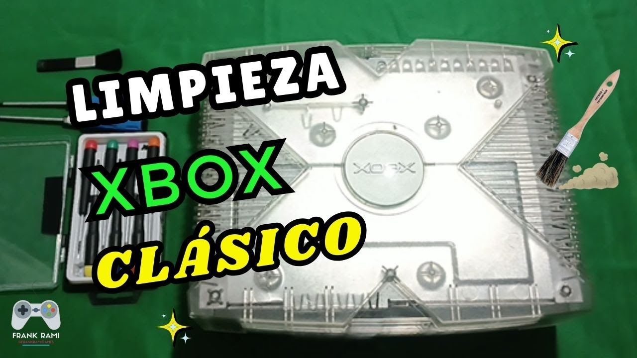 Como desarmar una Xbox Clasica y darle limpieza