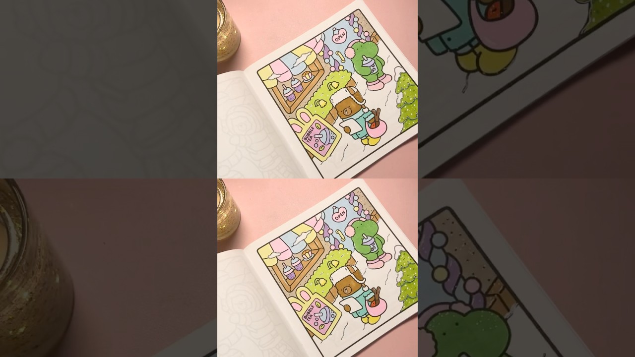 relaxing coloring | Comfy Days by CocoWyo | 🧋🤎 