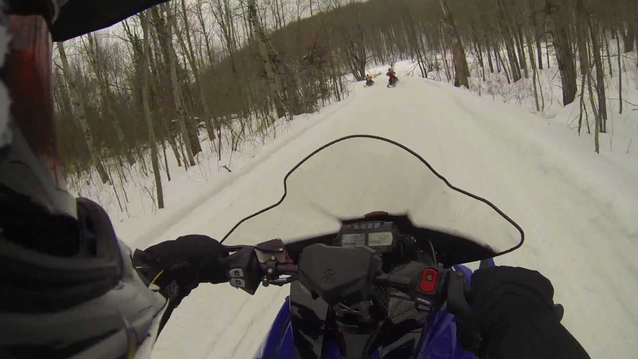 2014 Yamaha SR Viper Test Drive in Gaylord Michigan.