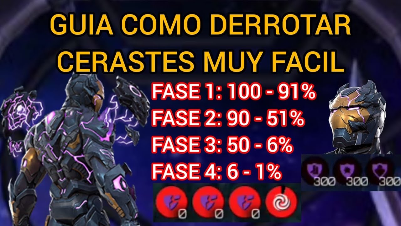 COMO DERROTAR A CERASTES ACTO 8.3.6 | BOSS DE MANERA MUY FÁCIL |  FASES, TIPS, TRUCOS