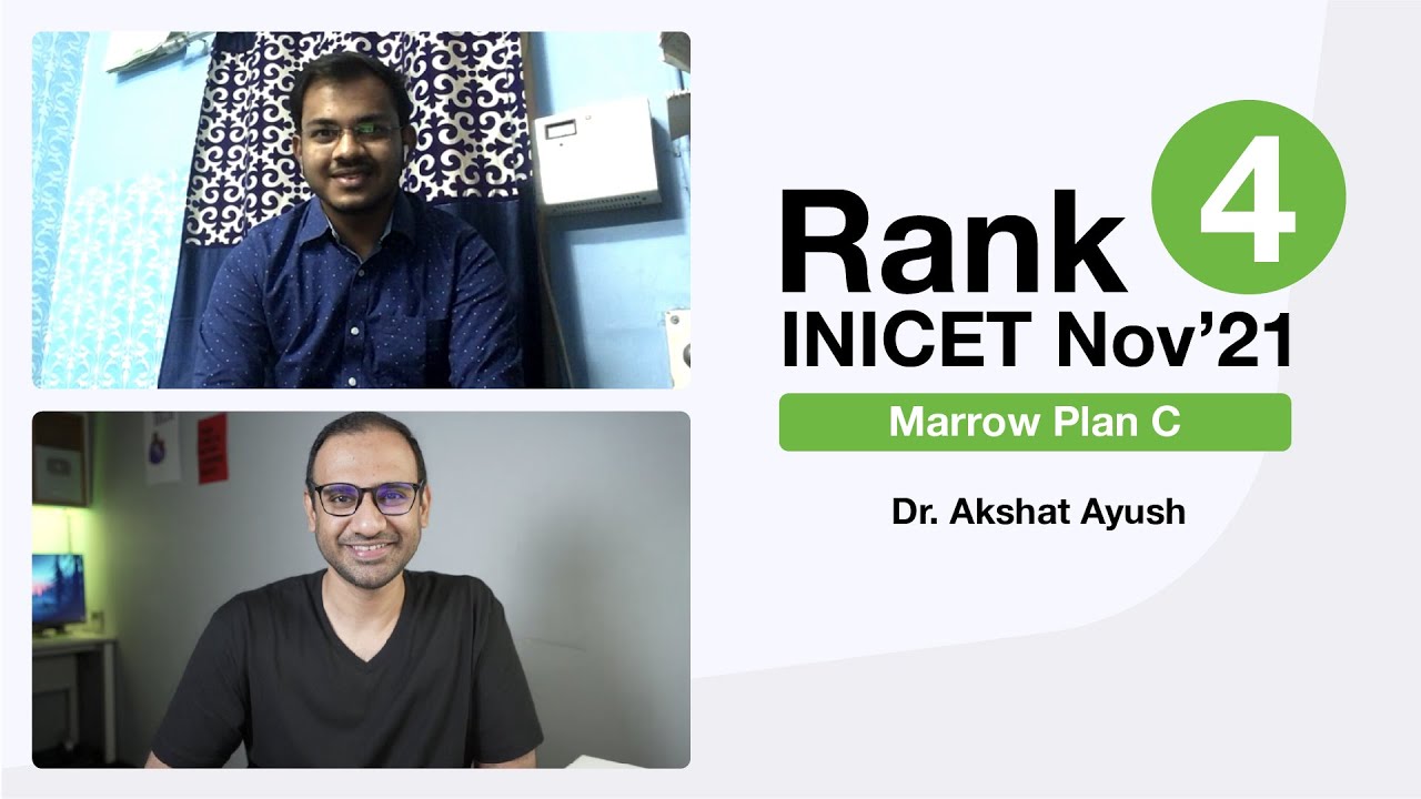 Rank 4 INI CET, Dr Akshat Ayush shares his preparation strategy with Dr Abbas Ali.