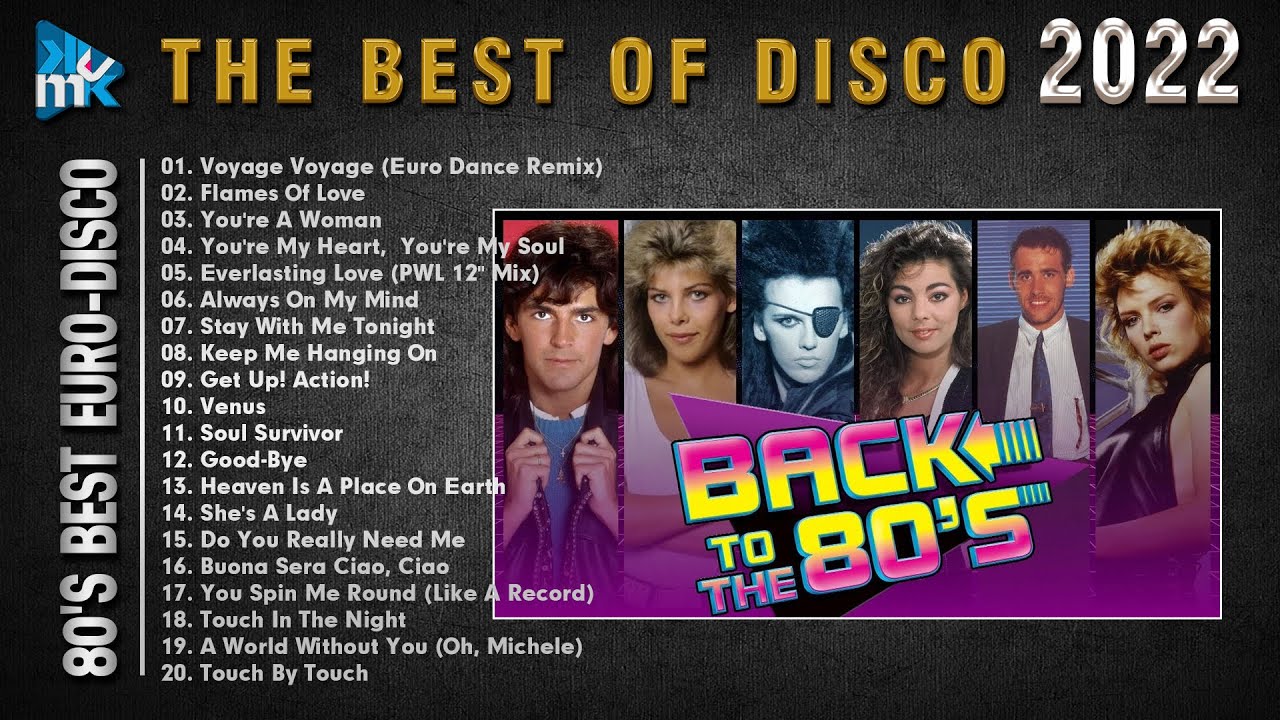 80's Best Euro-Disco, Synth-Pop & Dance Hits Vol.1 - The Best Of Disco 2022 | KMKC Disco