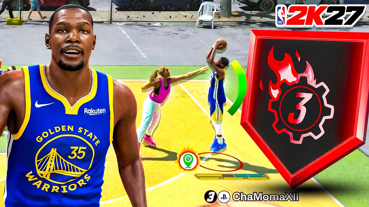 This 6'9 KEVIN DURANT BUILD is LETHAL in NBA 2K27! BEST ALL AROUND BUILD