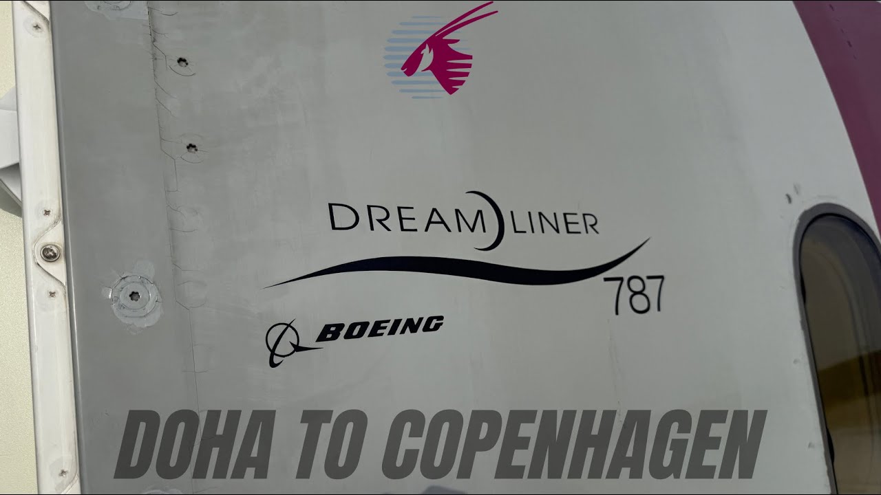 First time on a B787 | Qatar Airways B787-8 | Doha to Copenhagen | Economy Class | Trip Report