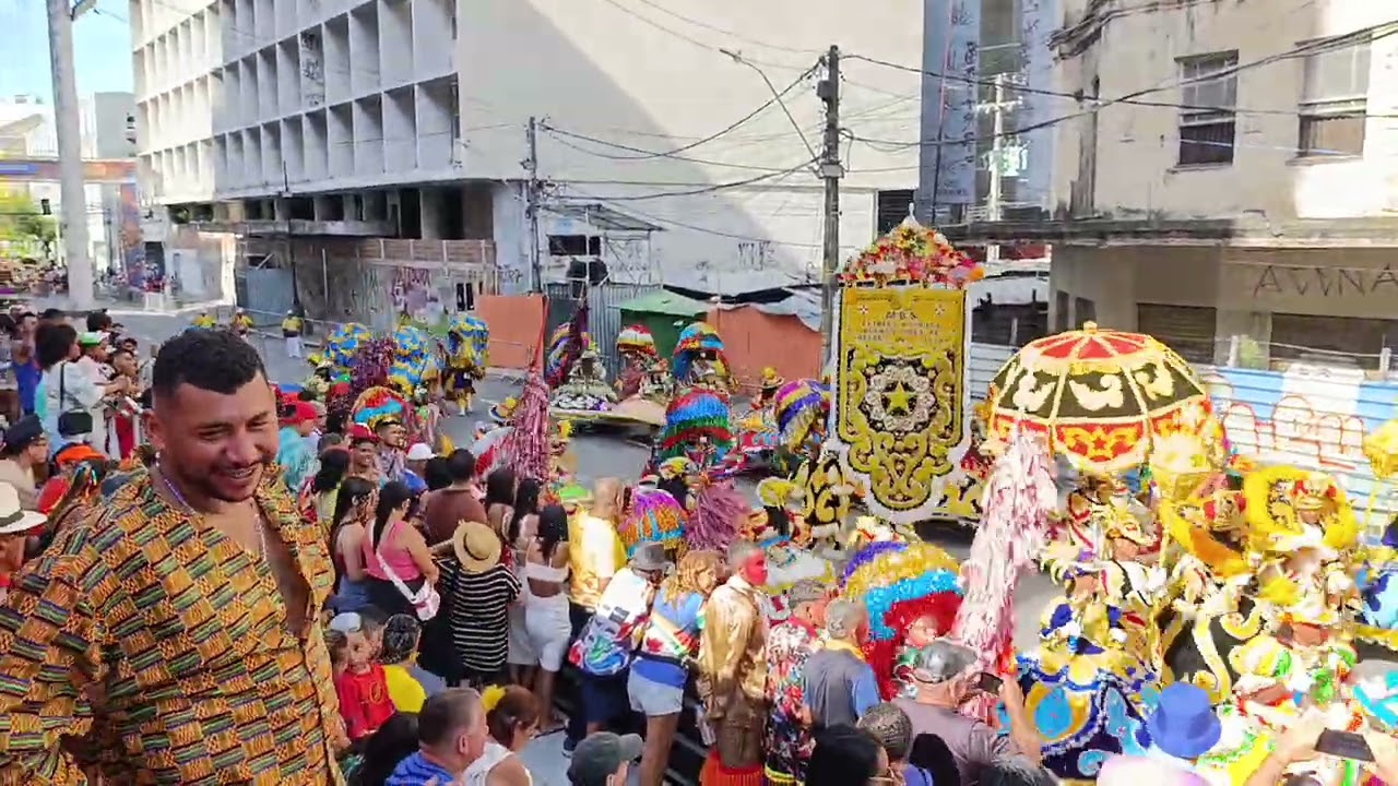 Maracatu Estrela Dourada no Concurso do Grupo Especial – Recife 2026