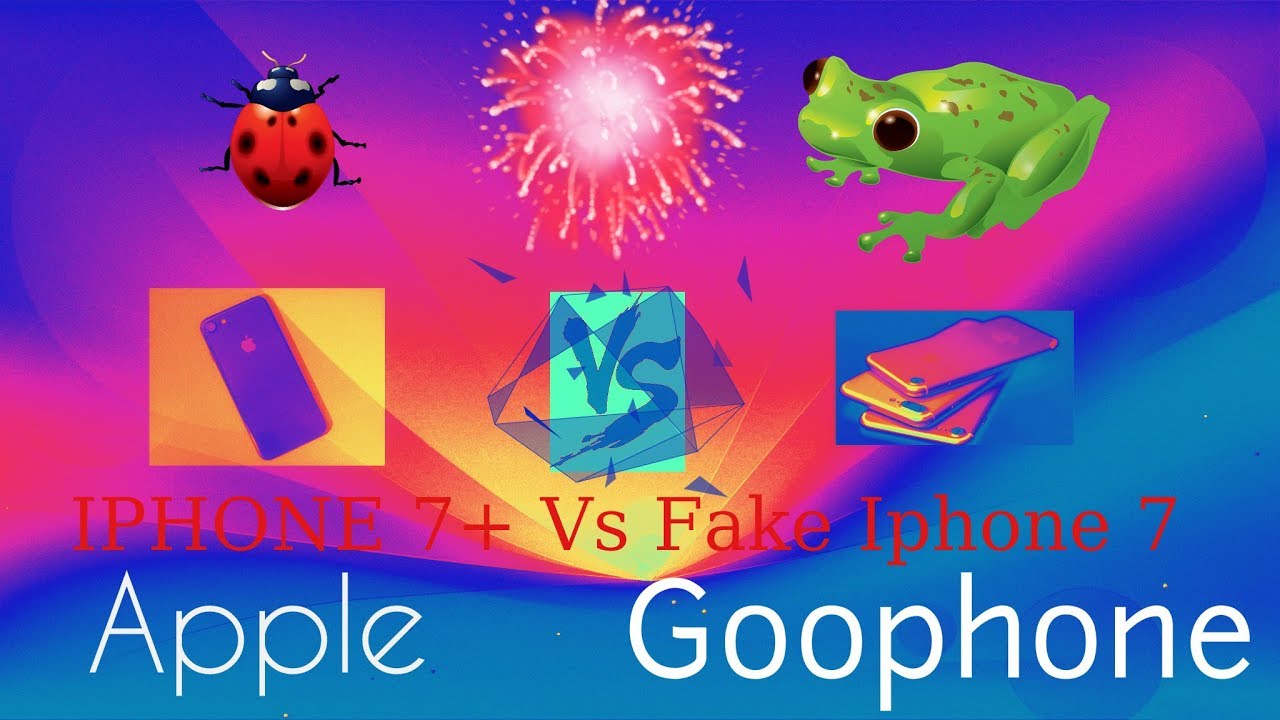 GooPhone i7 plus vs iPhone 7plus