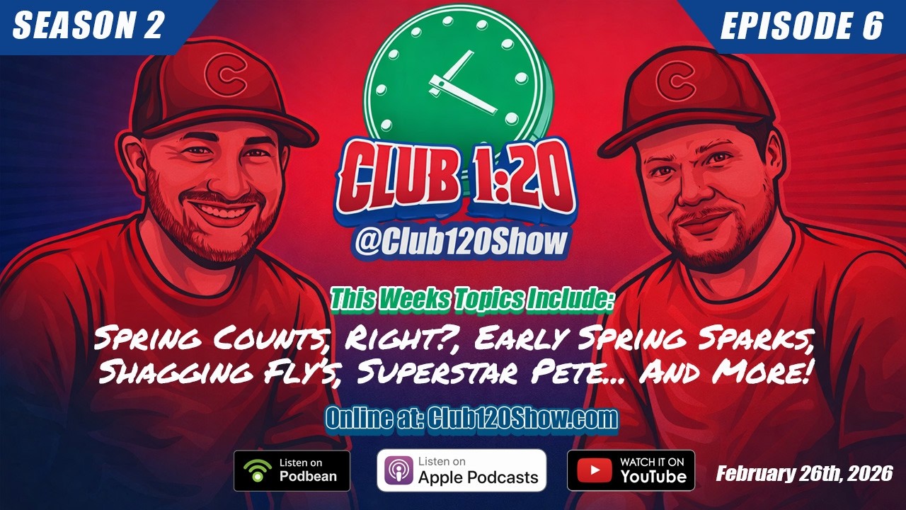 Club1:20 S2 Ep. 6 | Does Spring Training Matter? | PCA Hype Growing | Cubs Roster Battles Heating Up