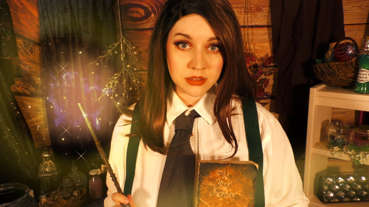 Dark Academia Witch Studying Session - Potions, Magic & Energy Plucking [ASMR]