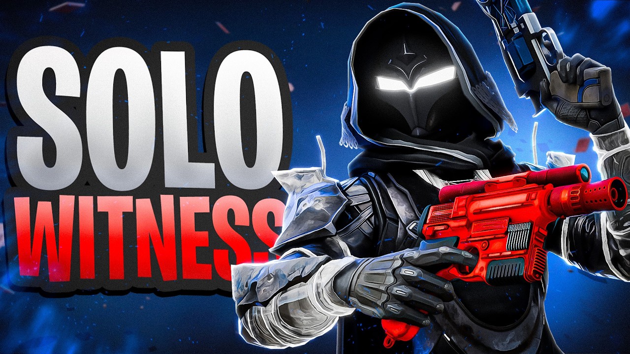 I FINALLY DID IT (Solo Witness Final Raid Boss)