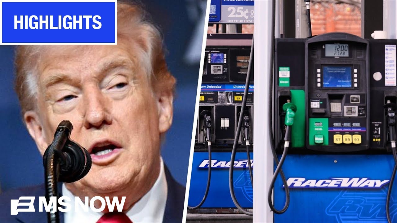 Trump vs. HIGH Gas Prices: Watch MS NOW's coverage of the Iran war energy crisis