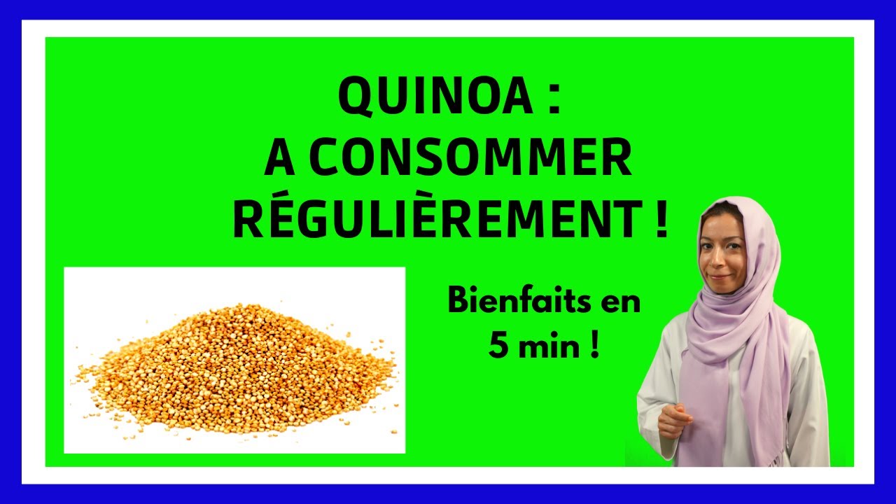 QUINOA : Bienfaits et mode de cuisson en 5 min !
