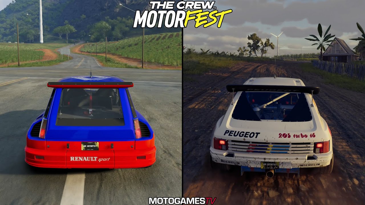The Crew Motorfest - 1985 Renault Maxi 5 Turbo & 1984 Peugeot 205 T16 Evo2 Gameplay