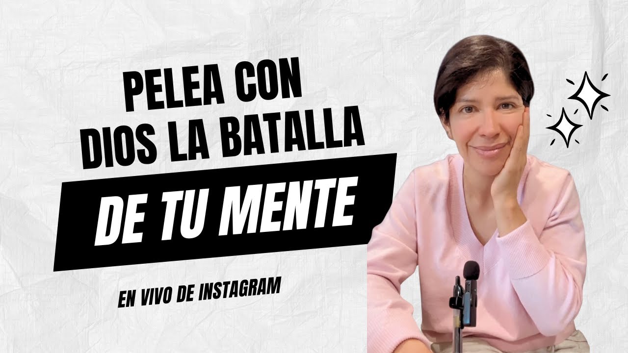 Deja de hablarte tanto y escucha lo que Dios te está diciendo