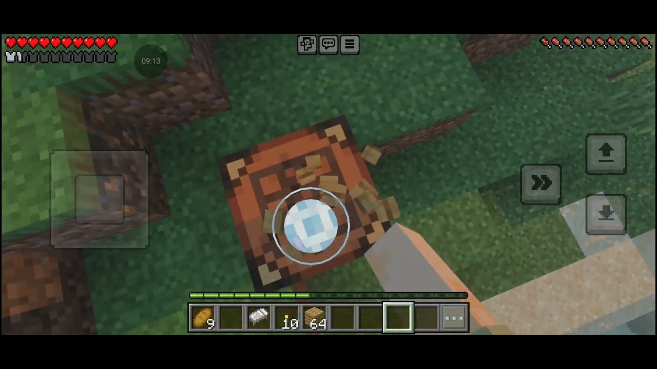 Minerando no minecraft 