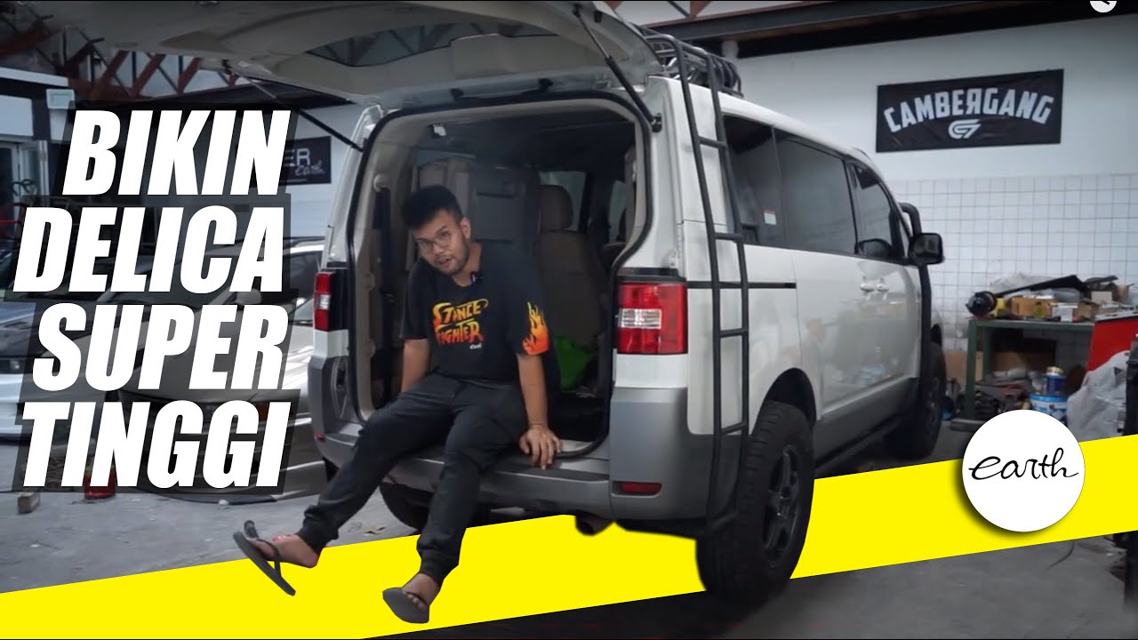 MODIFIKASI MITSUBISHI DELICA ALTO JADI SUPER TINGGI BIAR BISA KEMANA-MANA #CARVLOG