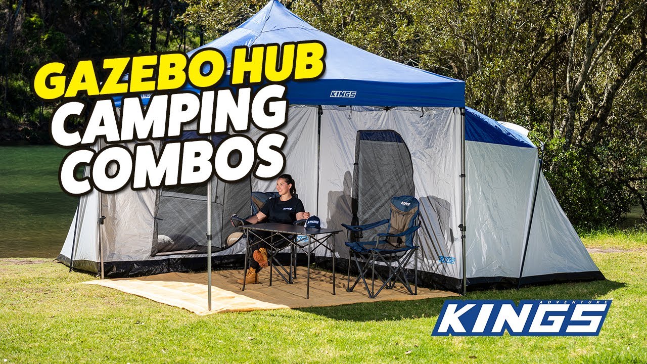 Adventure Kings Gazebo Hub Camping Combos