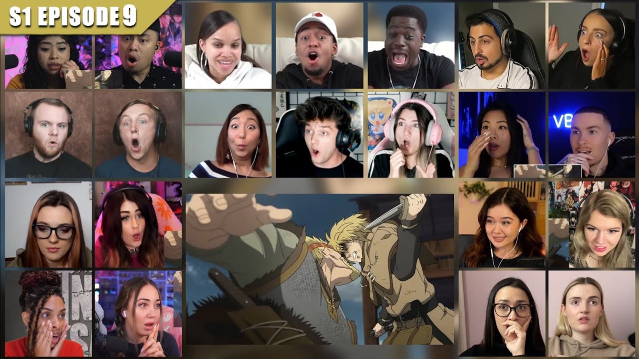 [Full Episode] Vinland Saga Season 1 Episode 9 Reaction Mashup | ヴィンランド・サガ