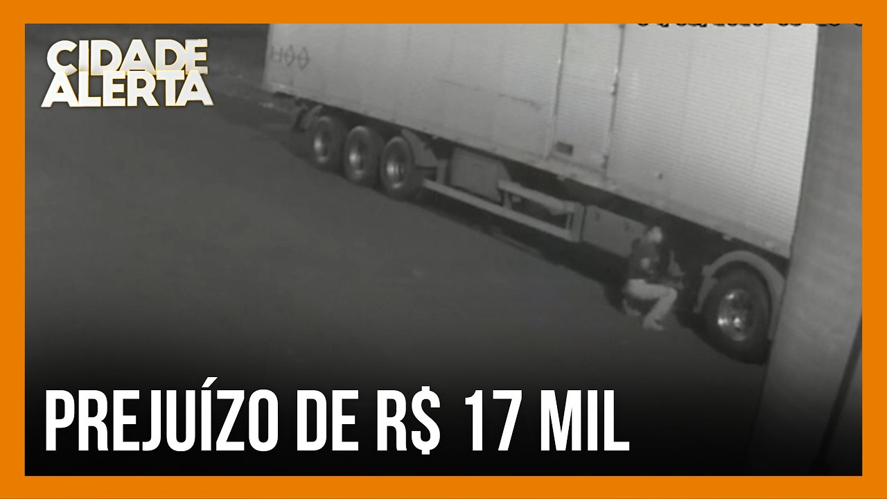 Criminosos roubam peça cara de carreta