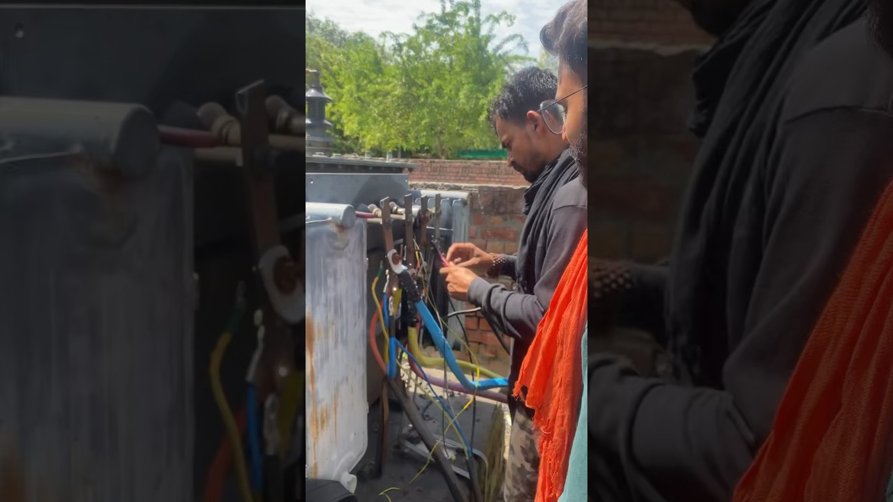 Transformer 💥 blast ￼#electricreel #subscribe #deepakjangra #electric #india #repair #blog #reels