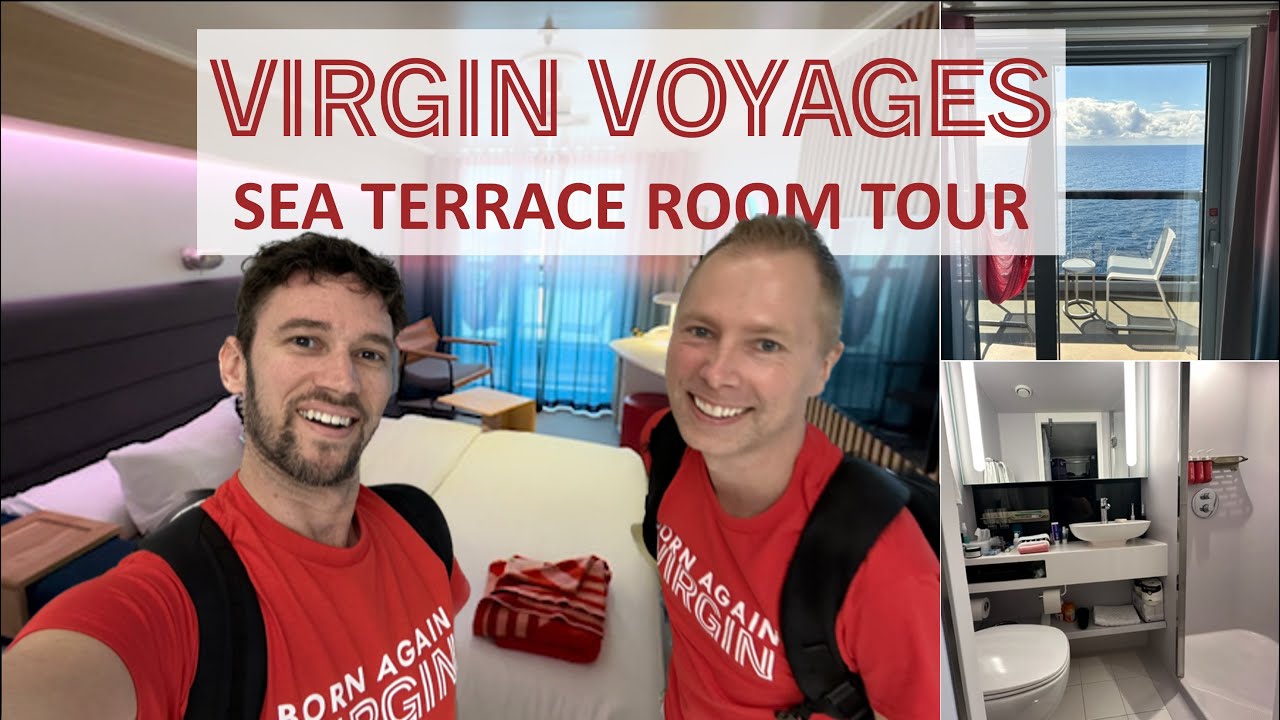Valiant Lady Sea Terrace Stateroom Tour | Cabin 11098Z Review | Virgin Voyages