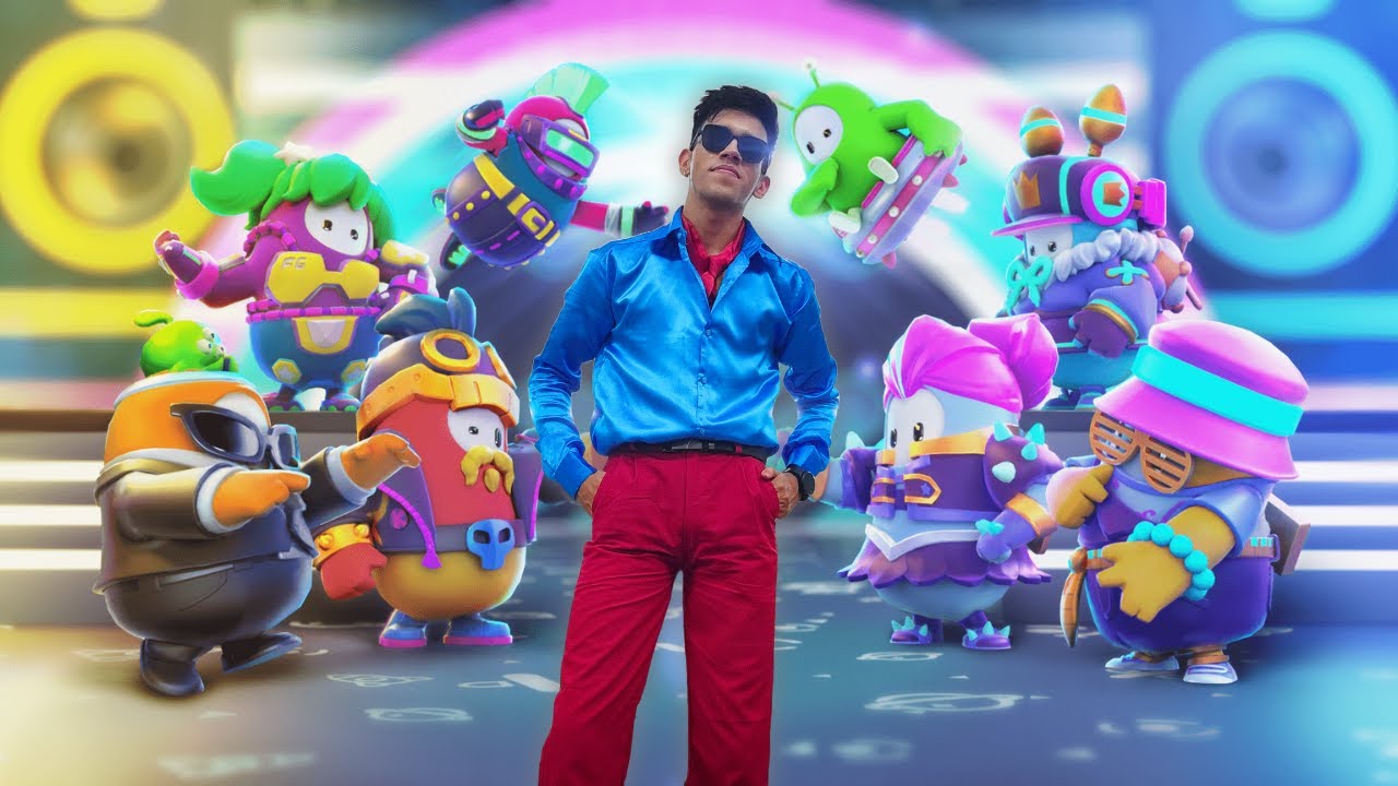 Aaj Toh Gir Gir Ke Jeetenge! 😂 | Fall Guys with Friends LIVE | Swagger Bauaa