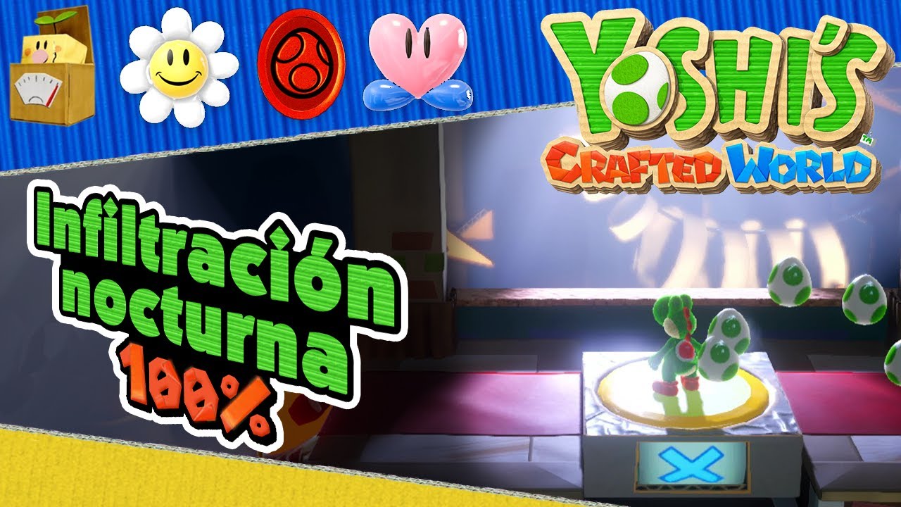 INFILTRACIÓN NOCTURNA | Flores | Monedas | Manualidades | Nene Cartúñez - Yoshi's Crafted World