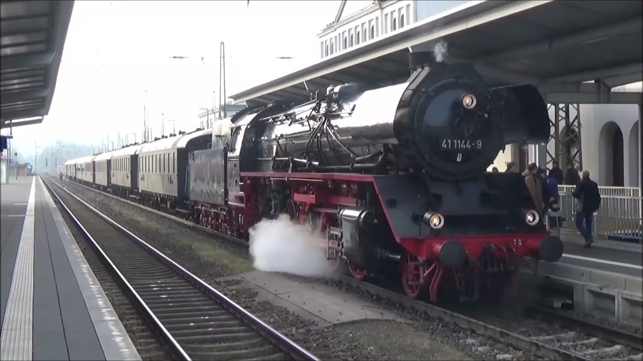 58 311 + 41 1144 Bebra unter Dampf ( 9.3.2024 )