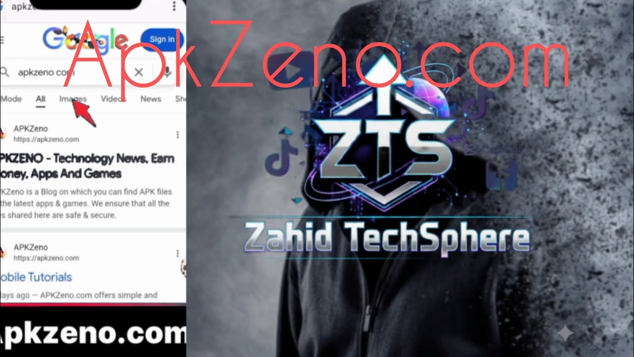 ApkZeno.com mobile settings 
