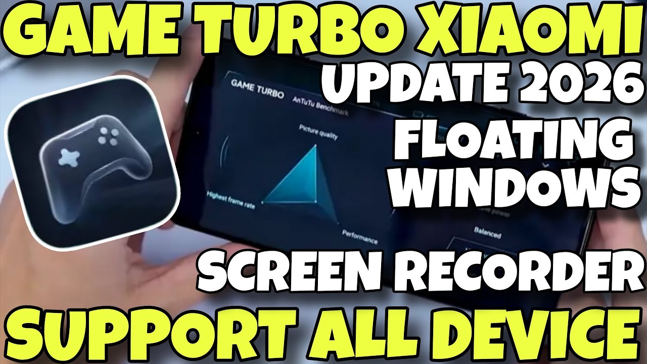 XIAOMI GAME TURBO 2026 🚀 UPDATE MODULE VIP GAMING‼️ FPS NAIK STABIL + ANTI LAG | NO ROOT
