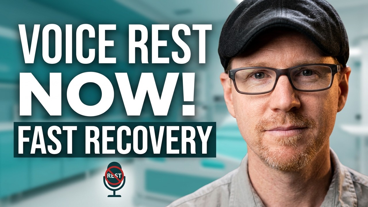 Caring for the Voice after Vocal Fold Surgery | Phonosurgery | #DrDan 🎤