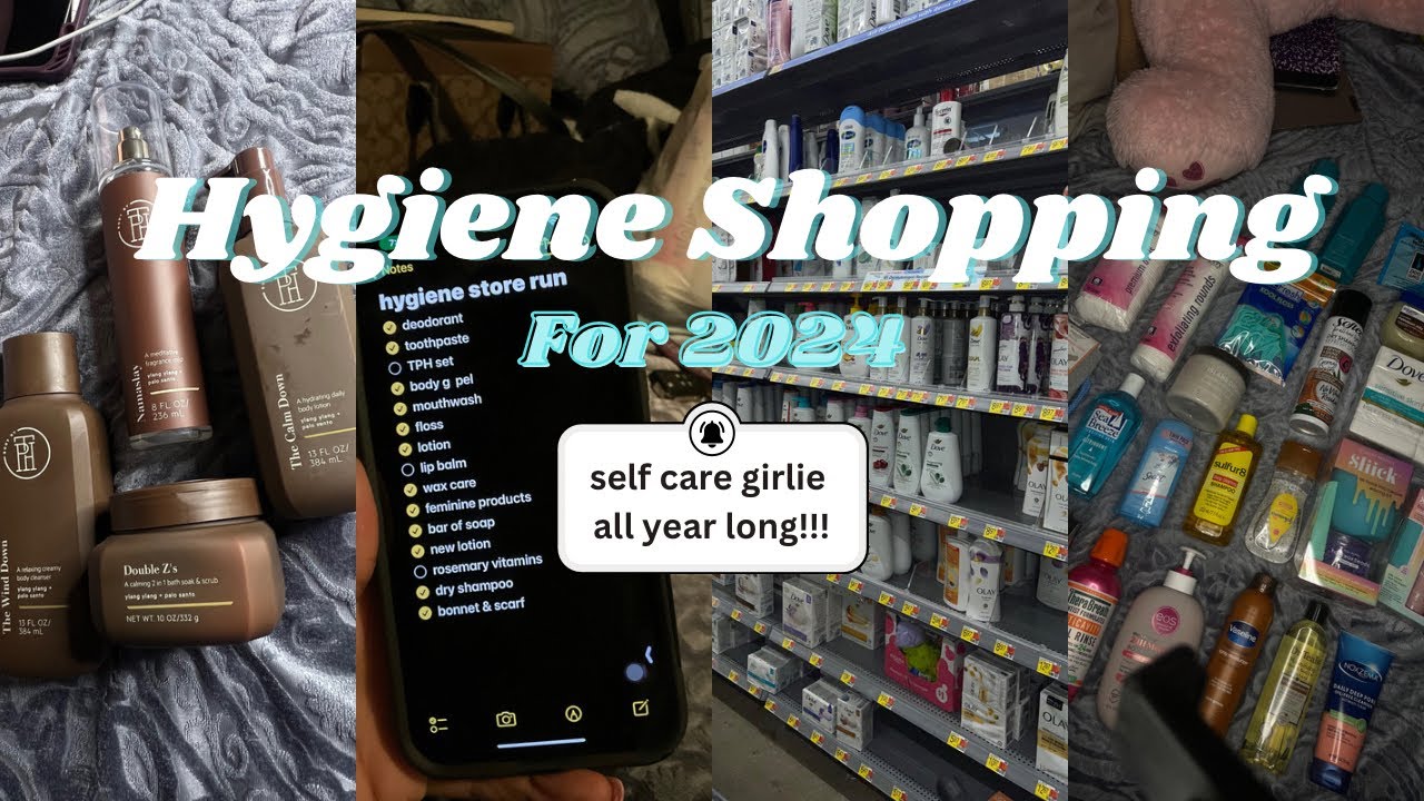 come HYGIENE SHOPPING for 2024 !!! shopping haul & best product finds