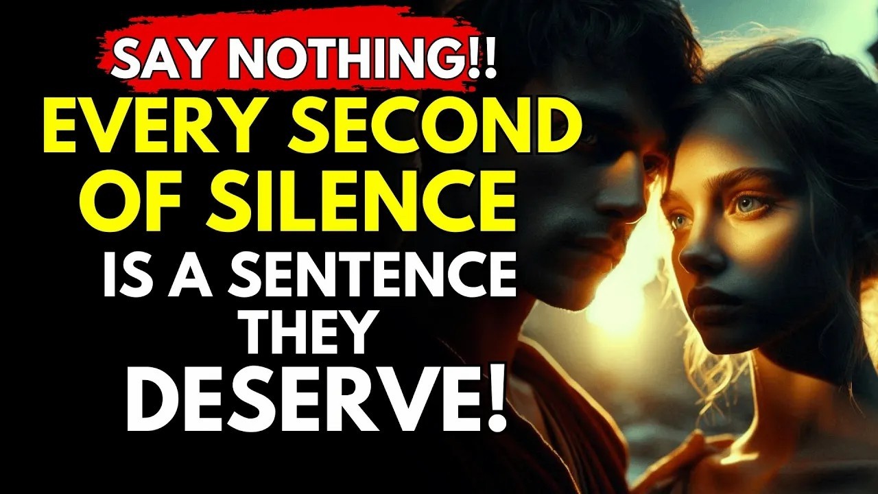 Say Nothing   Every Second of Silence Is a Sentence They Deserve   Stoicism