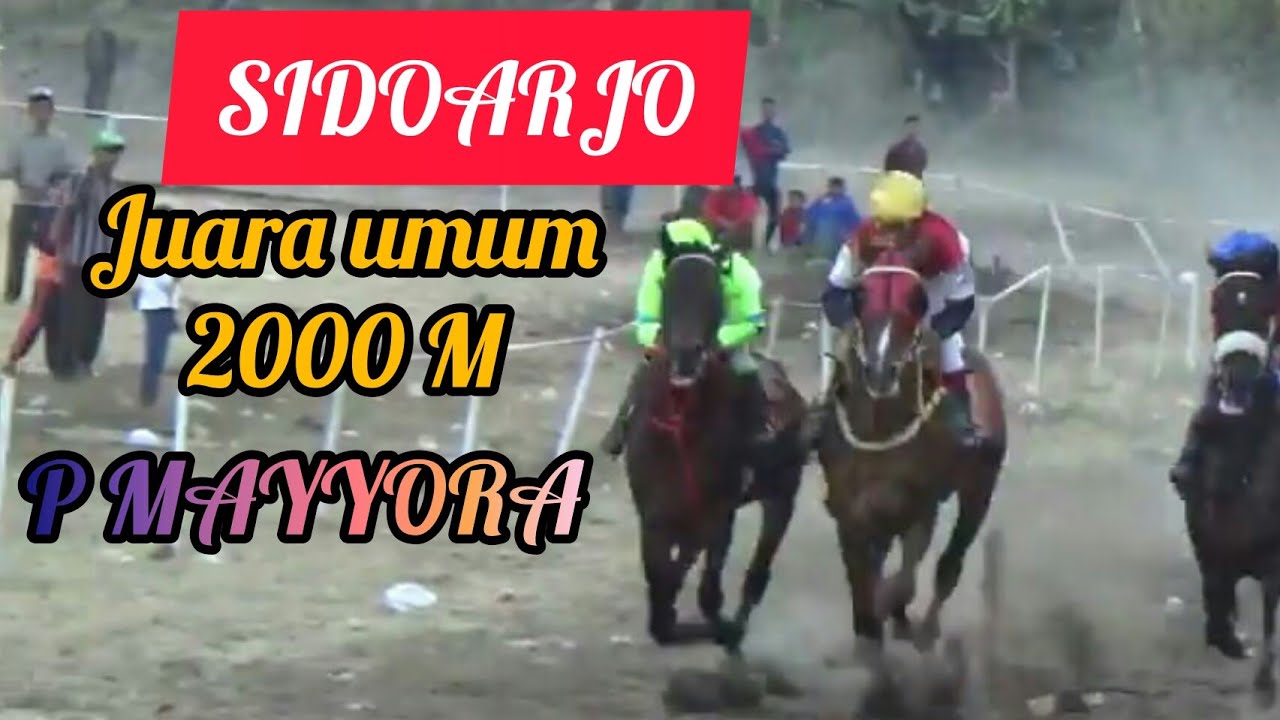 Putra MAYYORA Pacuan kuda piala PERKUTUT 2018 Lap ledug tretes
