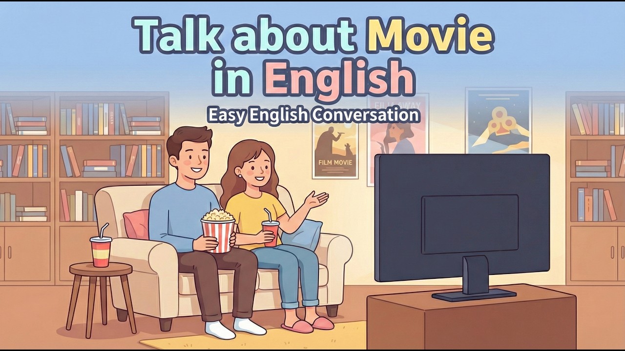 How to Talk About Movies and Series in English | Easy Conversation for Beginners | English Podcast