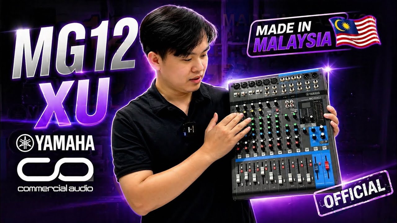 Mixer Yamaha MG12XU Chính Hãng Làm Được Những Gì Ở Thời Điểm Hiện Tại | Tú Lê Hoàng Studio