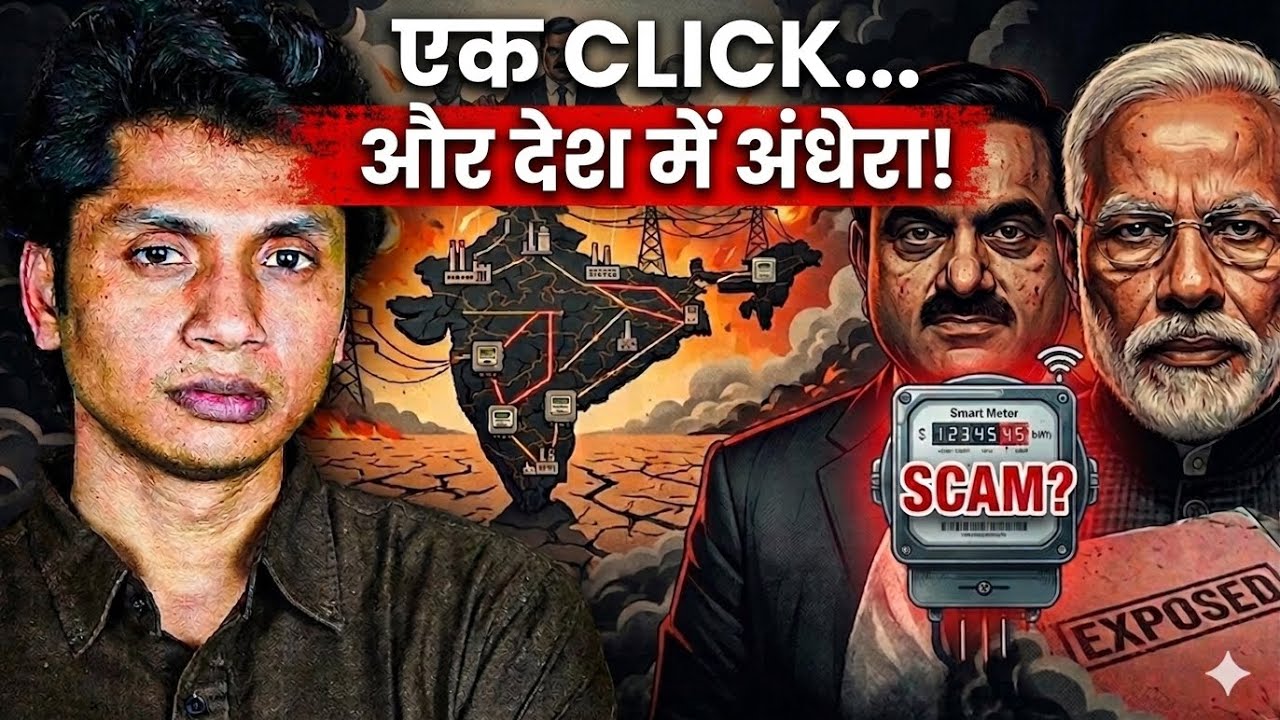 25 करोड़ घरों की बिजली और 'अडानी' का रिमोट कंट्रोल! | Smart Meter Reality Exposed