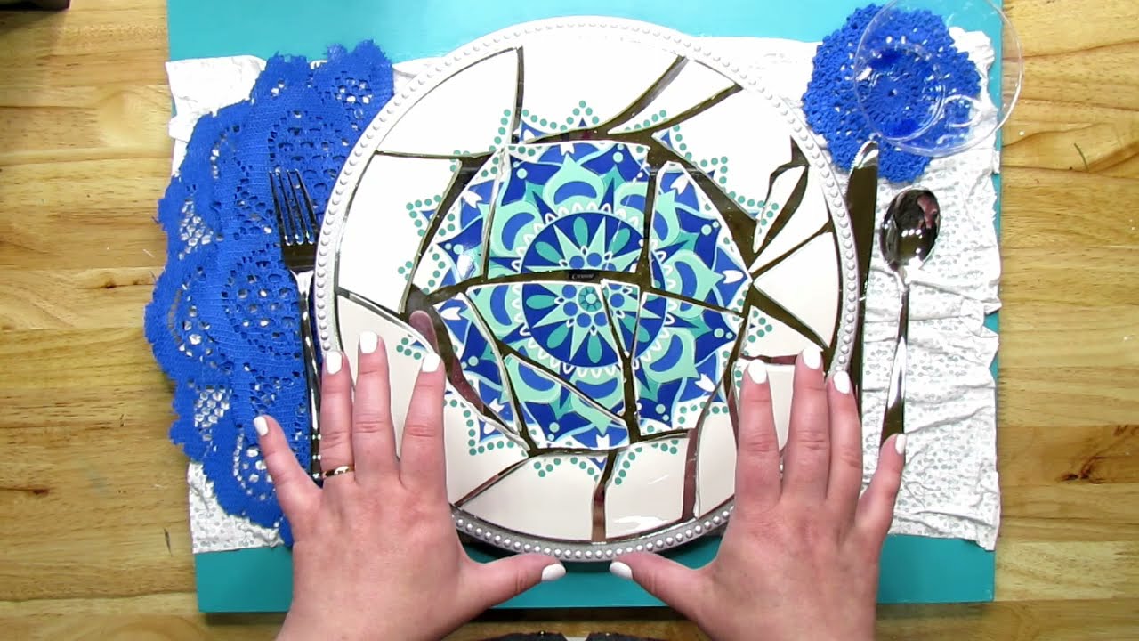 Broken Table Mixed Media Piece