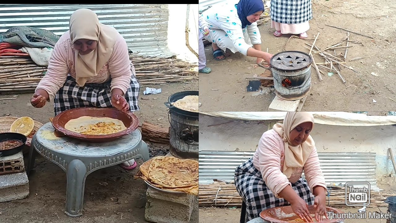 فاطمة درتها نوضتها مع جميلة صافي كول وحد يشد دارو 🤬
