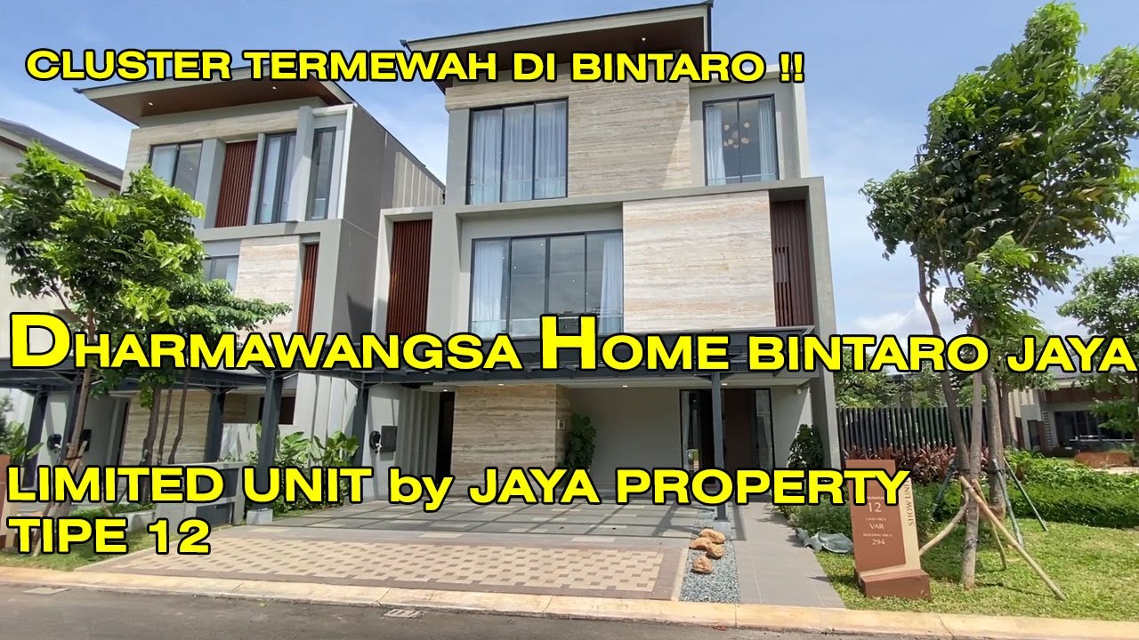 RUMAH MEWAH BINTARO CLUSTER DHARMAWANGSA HOME DI CBD BINTARO JAYA