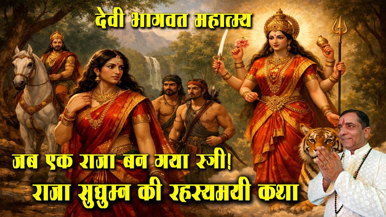 जब एक राजा बन गया स्त्री | राजा सुद्युम्न की रहस्यमयी कथा | देवी भागवत महात्म्य