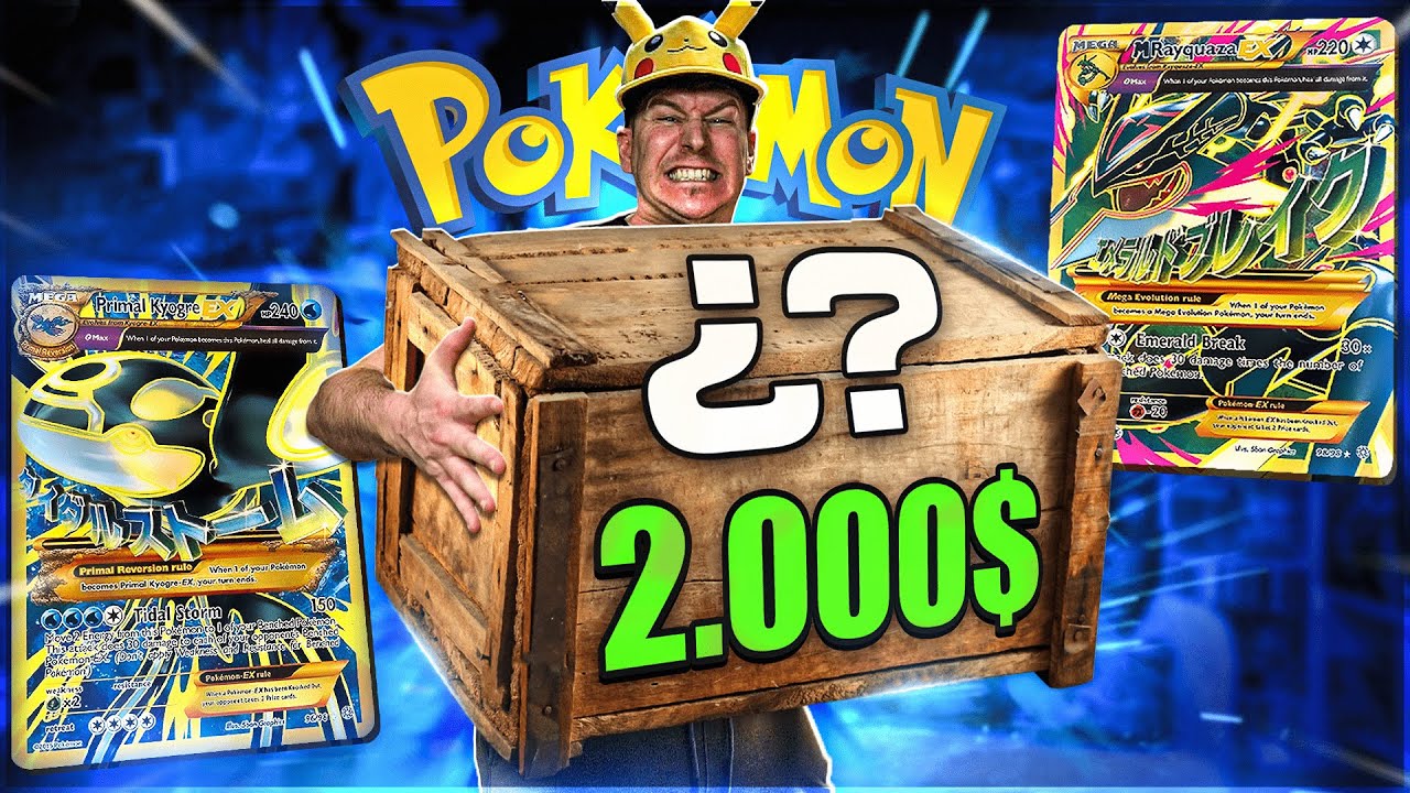 CAJA SORPRESA DE 2000$ (ANTIGUA) - POKEMON TCG