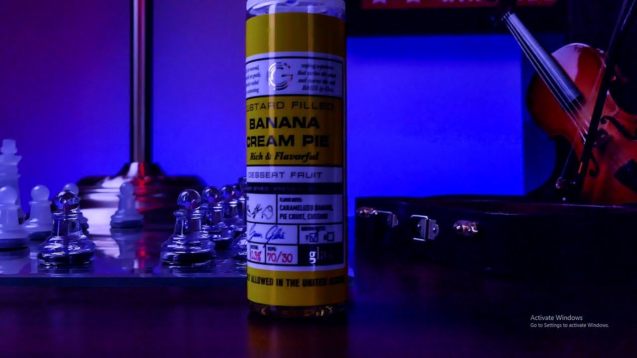 Basix Series - Banana Cream Pie Ejuice///DRIP KINGZTV
