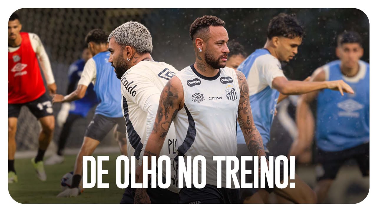 TREINO COM CHUVA NA TARDE DESTA QUINTA-FEIRA