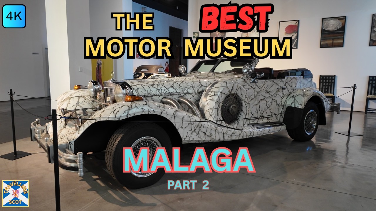 MALAGA MOTORS, PART 2. VIEW THE RARE, VINTAGE, EXOTIC CARS IN THIS MUSEUM.